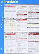 Precalculus Sparkcharts (Volume 56) (en Inglés)