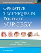 Operative Techniques in Foregut Surgery de Mary Hawn(Lippincott Raven)