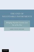 the end of negotiable instruments