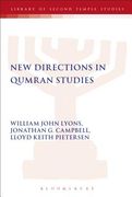 New Directions in Qumran Studies (en Inglés)