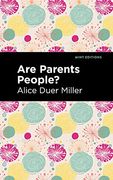 Are Parents People? (Mint Editions) (en Inglés)