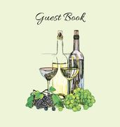 GUEST BOOK (Hardcover), Party Guest Book, Guest Comments Book, House Guest Book, Vacation Home Guest Book, Special Events & Functions Visitors Book: F (en Inglés)