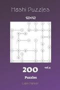 Hashi Puzzles - 200 Puzzles 12x12 vol.4 (en Inglés)
