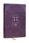 Nrsvce Sacraments of Initiation Catholic Bible, Purple Leathersoft, Comfort Print