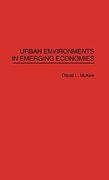 Urban Environments in Emerging Economies (en Inglés)