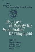 the law of energy for sustainable development