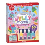 Klutz Paint & Peel Jelly Stickers: Glitter Goals (en Inglés)