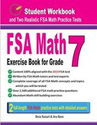 FSA Math Exercise Book for Grade 7: Student Workbook and Two Realistic FSA Math Tests (en Inglés)
