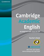 Cambridge Academic English. Advanced. Teacher's Book c2 (en Inglés)