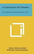 a crackling of thorns: yale series of younger poets, v54 (en Inglés)