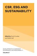 CSR, ESG and Sustainability