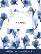 Adult Coloring Journal: Nar-Anon (Turtle Illustrations, Blue Orchid)