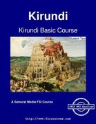 Kirundi Basic Course - Student Text (en Inglés)