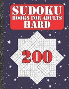 Sudoku books for adults hard: 200 Sudokus from hard with solutions for adults Gifts Sudoku hard book Galaxy Sky Lover adults, kids (en Inglés)