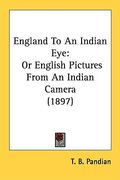 england to an indian eye: or english pictures from an indian camera (1897) (en Inglés)