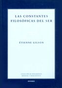 Las Constantes Filosóficas del ser (Colección de Pensamiento Medieval y Renacentista)