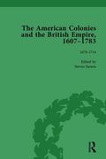 The American Colonies and the British Empire, 1607-1783, Part I Vol 2 (en Inglés)