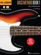 Hal Leonard Bass Method Book 1 - Deluxe Beginner Edition with Access to Audio Examples and Video Lessons Online by Ed Friedland (en Inglés)