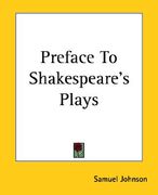 preface to shakespeare's plays (en Inglés)