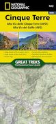 Cinque Terre High Path Av5T map (National Geographic Trails Illustrated Map, 4006) (en Inglés)
