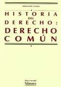 Historia del Derecho: Derecho Comun