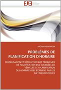 Problemes de Planification D'Horaire