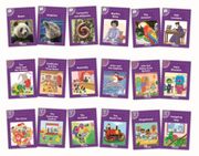 Core Purple Readers Complete Set (18 Books). in Precursive Letters (British English Edition)