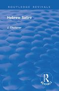 Revival: Hebrew Satire (1911) (en Inglés)