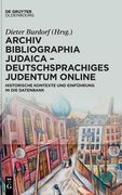 Archiv Bibliographia Judaica - Deutschsprachiges Judentum Online (in German)