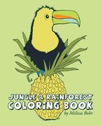 Jungle & Rainforest Coloring Book (en Inglés)