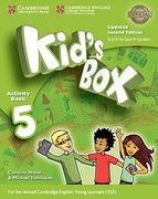 Kid's Box Level 5 Activity Book with CD ROM and My Home Booklet Updated English for Spanish Speakers [With CDROM] (en Inglés)