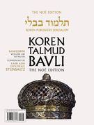 Koren Talmud Bavli V24F Sanhedrin, daf 90A-113B, noé Color pb, h (en Multilingual)