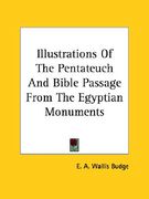 illustrations of the pentateuch and bible passage from the egyptian monuments (en Inglés)
