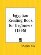 egyptian reading book for beginners (en Inglés)