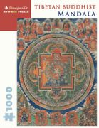 Puzzle Rompecabezas 1000 Piezas de Tibetan Buddhist Mandala - gina bostian - Pomegranate