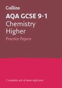 Collins GCSE 9-1 Revision - Aqa GCSE 9-1 Chemistry Higher Practice Test Papers (en Inglés)