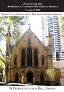 Journal of the Australian Catholic Historical Society. Volume 39 (2018) (en Inglés)