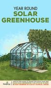 Year Round Solar Greenhouse: Step-By-Step Guide to Design And Build Your Own Passive Solar Greenhouse in as Little as 30 Days Without Drowning in a (en Inglés)