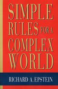 simple rules for a complex world (en Inglés)