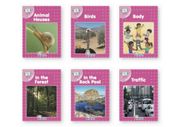 Jolly Phonics Pink Readers Nonfiction. in Precursive Letters (British English Edition)