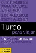 Turco para viajar / Turkish to travel (Spanish Edition)