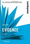 Law Express: Evidence (Paperback) (en Inglés)