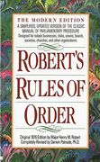 Robert's Rules of Order: A Simplified, Updated Version of the Classic Manual of Parliamentary Procedure (en Inglés)