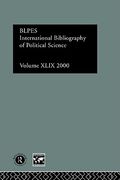 ibss: political science: 2000 vol.49 (en Inglés)