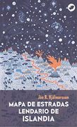 Mapa de Estradas Lendario de Islandia (Nova) (en Gallego)
