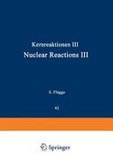 Kernreaktionen iii / Nuclear Reactions iii de d. E. Alburger(Springer) (en Inglés)