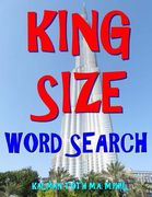 King Size Word Search: 133 Extra Large Print Entertaining Themed Puzzles (en Inglés)
