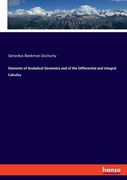 Elements of Analytical Geometry and of the Differential and Integral Calculus 