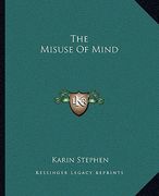 the misuse of mind (en Inglés)