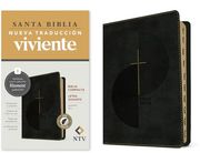 Biblia compacta NTV, letra gigante con Filament (SentiPiel, Gris, Índice, Letra Roja)